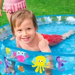 Kép 4/4 - Bestway: Fill 'N Fun Sparkling Sea tengeri állatos merevfalú pancsolómedence, Ø 122 × 25 cm