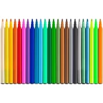 Kép 2/2 - Faber-Castell: Dinoszauruszos filctoll készlet 18+6 db-os csomag
