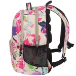 Kép 2/6 - Ars Una: Beach flowers virágos ergonomikus iskolatáska, hátizsák 33×45×24 cm