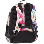Kép 3/6 - Ars Una: Beach flowers virágos ergonomikus iskolatáska, hátizsák 33×45×24 cm