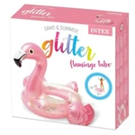 Kép 3/3 - Csillámos flamingó úszógumi 99×89×71 cm – Intex