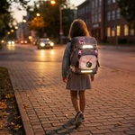 Kép 9/9 - Ars Una: Think Pink easy-pack iskolatáska, hátizsák 27x38x18cm
