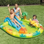 Kép 2/4 - Kicsi Dínó játékcenter gyerekmedence 191×152×58 cm – Intex