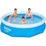 Kép 1/2 - Bestway: Fast Set felfújható peremű medence 305×76 cm