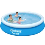 Kép 1/2 - Bestway: Fast Set felfújható peremű medence 366×76 cm