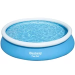 Kép 2/2 - Bestway: Fast Set felfújható peremű medence 366×76 cm