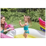 Kép 3/4 - Intex: Unikornis spriccelős gyerekmedence 272×193×104 cm
