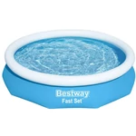 Kép 1/2 - Bestway: Fast Set felfújható peremű medence 305×66 cm