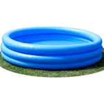 Kép 2/2 - 3 gyűrűs felfújható gyerekmedence kék színben 147×33 cm – Intex