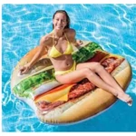 Kép 2/2 - Intex: Hamburger felfújható gumimatrac 145×142 cm