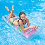 Kép 1/2 - Áttetsző matrac színes poharakkal 188×71 cm – Intex