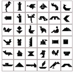 Kép 3/3 - Tangram geometriai játék - Piatnik