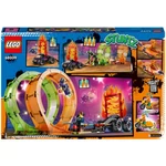Kép 2/6 - LEGO® City: Kaszkadőr aréna dupla hurokkal (60339)