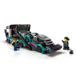 Kép 7/8 - LEGO® City: Versenyautó és autószállító teherautó (60406)