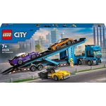 Kép 1/9 - LEGO® City: Autószállító kamion sportautókkal (60408)