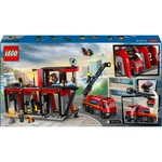 Kép 2/7 - LEGO® City: Tűzoltóállomás és tűzoltóautó (60414)