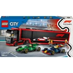Kép 1/5 - LEGO® City: F1®-es kamion, RB20 és AMR24 F1®-es autókkal (60445)