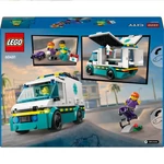 Kép 5/5 - LEGO® City: Sürgősségi mentőautó (60451)