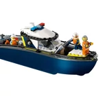 Kép 4/7 - LEGO® City: Üldözés rendőrségi csónakkal (60456)