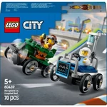 Kép 1/5 - LEGO® City: Repülő vs. kórházi ágy, versenyautós csomag (60459)
