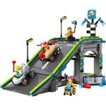Kép 2/5 - LEGO® City: Határok nélkül: Versenypálya rámpákkal (60460)