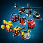 Kép 4/5 - LEGO® City: Helikopter, tűzoltóautó és tengeralattjáró egy csomagban (60462)