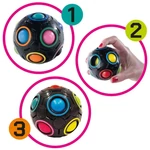 Kép 3/3 - Noris: bűvös színkavalkád logikai gömb – Simba Toys