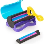 Kép 4/5 - Kinetic Sand Slice n' Surprise homok színű homokgyurma 184g – Spin Master