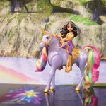Kép 3/3 - Unikornis Akadémia: Unikornis babával – Sophia és Világító Wildstar – Spin Master