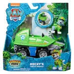 Kép 1/3 - Mancs Őrjárat: Jungle Pups Rocky minifigura teknős járművel – Spin Master