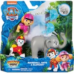 Kép 1/3 - Mancs Őrjárat Jungle Pups: Marshall, Skye és elefánt figura szett – Spin Master