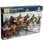 Kép 1/3 - Italeri 1/72 Russian Infantry Winter Uniform Orosz téli egyenruhás katonai figurák makett
