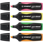 Kép 2/2 - Stabilo: GREEN BOSS szövegkiemelő készlet 4 db-os