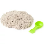 Kép 2/3 - Kinetic Sand: Fagyis doboz fehér homokgyurmával – Spin Master