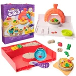 Kép 2/3 - Kinetic Sand: Squish Pizza homokgyurma szett – Spin Master