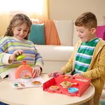 Kép 3/3 - Kinetic Sand: Squish Pizza homokgyurma szett – Spin Master