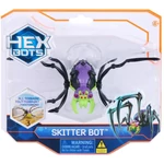 Kép 1/3 - Hex Bots: Skitter Bot interaktív robotpók – zöld-lila - Spin Master