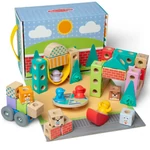 Kép 2/4 - Blockables: Városi fa építőjáték - Melissa &amp; Doug