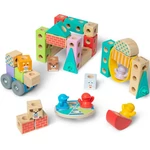 Kép 3/4 - Blockables: Városi fa építőjáték - Melissa &amp; Doug