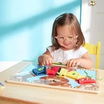 Kép 3/3 - Macis alapvető készségek fa tábla készségfejlesztő játék - Melissa &amp; Doug