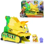 Kép 1/3 - Mancs Őrjárat A Dínófilm Mozi: Chomp &amp; Rescue harapós jármű Rubble figurával - Spin Master