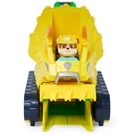 Kép 2/3 - Mancs Őrjárat A Dínófilm Mozi: Chomp &amp; Rescue harapós jármű Rubble figurával - Spin Master