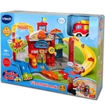 Kép 1/2 - Toot-Toot Kisautók: Tűzoltóállomás hangeffektekkel – Vtech