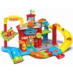 Kép 2/2 - Toot-Toot Kisautók: Tűzoltóállomás hangeffektekkel – Vtech