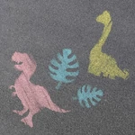 Kép 2/3 - World of Dinosaur: Aszfaltkréta szett dinoszauruszos sablonnal