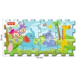 Kép 2/2 - Fisher-Price Állatos szivacs puzzle – Trefl