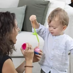 Kép 1/2 - LALABOOM: 25 db-os bébi Montessori fejlesztőjáték – Trefl