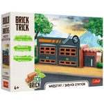 Kép 1/2 - Brick Trick téglából építünk: Szervizállomás 150 darabos építőjáték - Trefl