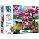 Kép 1/2 - Brick Trick téglából építünk: Pagoda 160 darabos építőjáték - Trefl