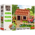 Kép 1/2 - Brick Trick téglából építünk: Kunyhó 85 darabos építőjáték - Trefl